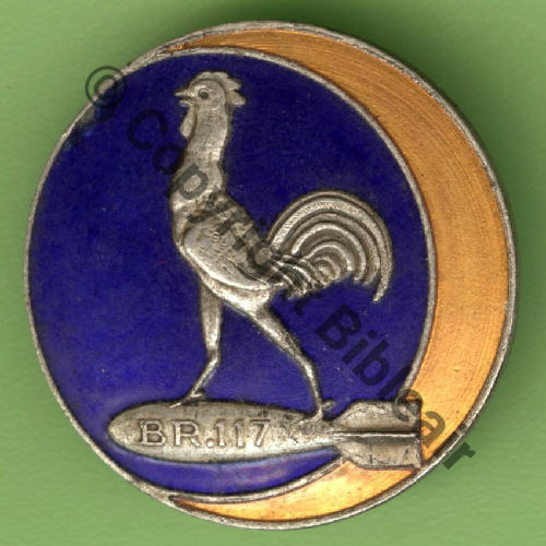 A1430  1933.37 A1430NH 1eDRILLE BR117 GO.I.39  A.AUGIS LYON 2Li Punaise collee Dos lisse Src.Y.GENTY 